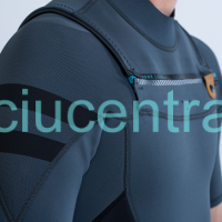 JOBE vyriškas neperšlampamas kostiumas Perth 3/2mm Shorty pilka/mėlyna JOBE vyriškas neperšlampamas kostiumas Perth 3/2mm Shorty pilka/mėlyna